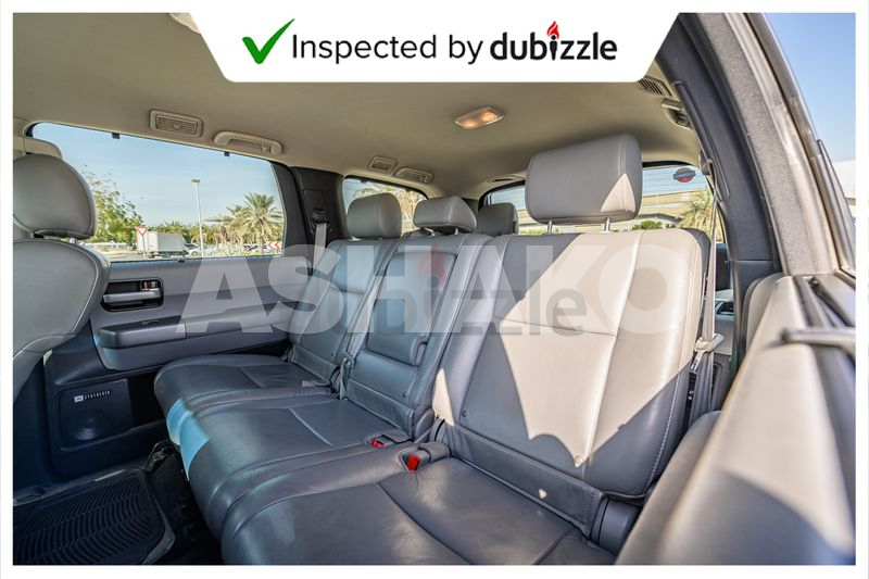 Inspected Car | 2013 Toyota Sequoia Limited 5.7L  | Full Toyota Service History | Gcc Specs 11 Image