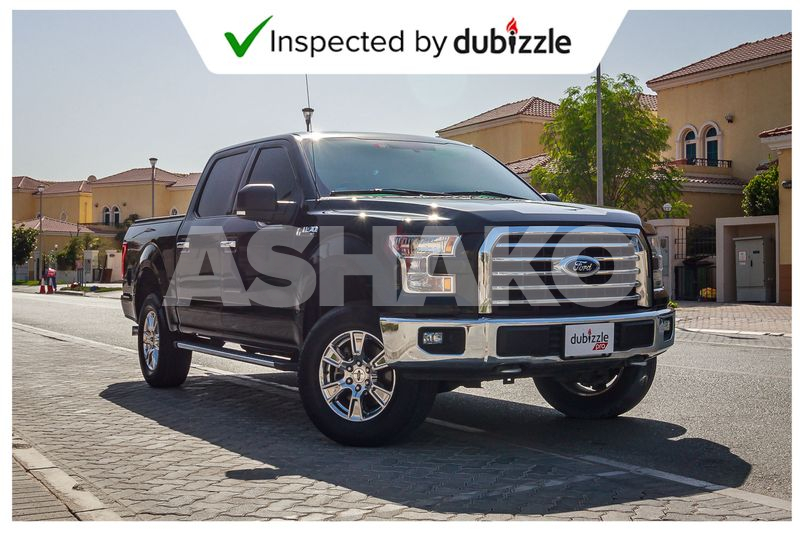 AED1714/month | 2015 Ford F-150 XLT 5.0L | Full Service History | GCC Specs