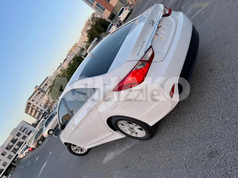 Hyundai Sonata White 2014 Clean And Good Conditions 8 Image
