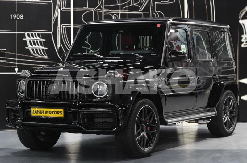 Mercedes G63 Model 2021 Carbon Fiber With Night Package (5 years Warranty and Contract Service)