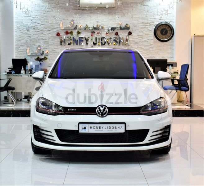 AED 1370 Per Month / 0% D.P |  FULL SERVICE HISTORY! Volkswagen GTi 2016 Model! GCC Specs