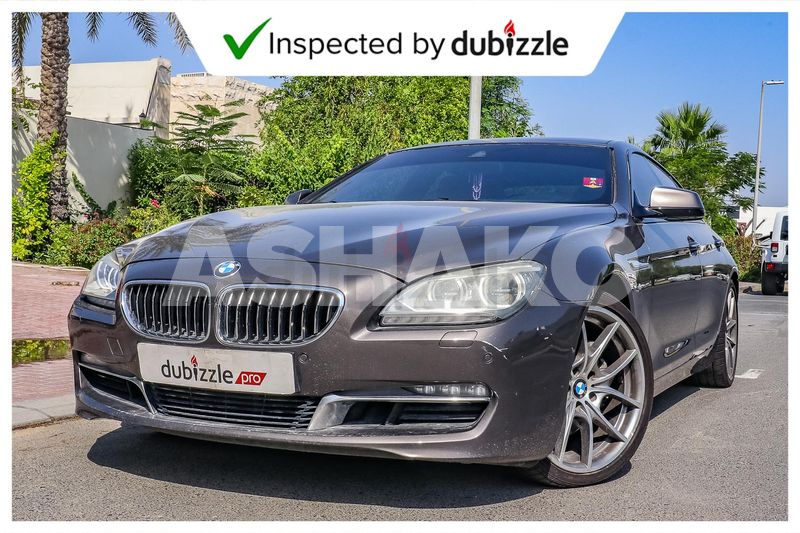 Aed2815/month | 2014 Bmw 640I Gran Coupe 3.0L | Full Bmw Service History | Gcc Specs 1 Image