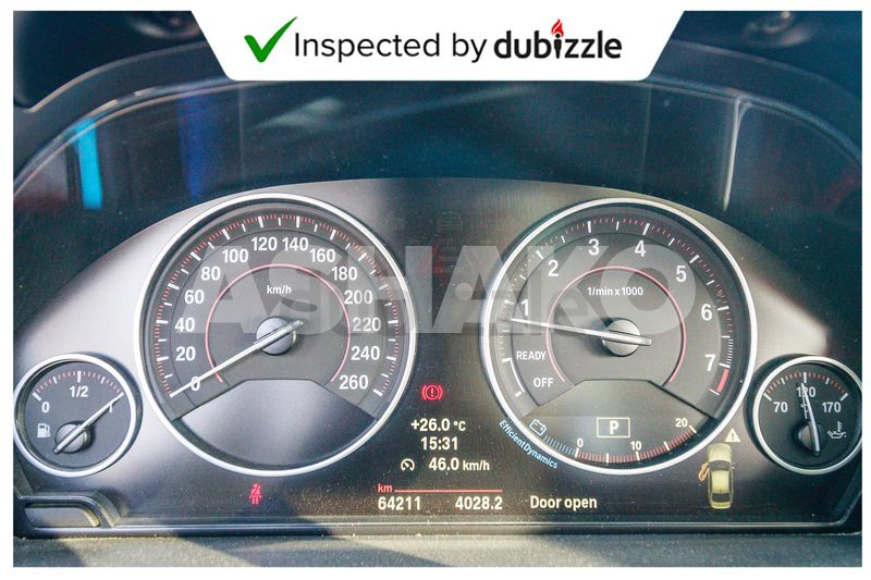 Aed1343/month | 2015 Bmw 335I 3.0L| Full Bmw Service History | Gcc Specs 12 Image