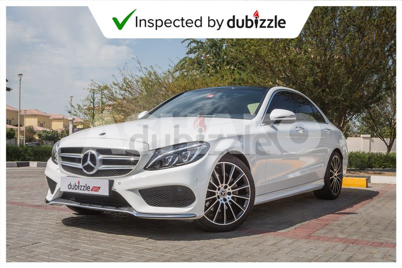 AED2167/Month | 2018 Mercedes-Benz C200 AMG 2.0L | Full Mercedes-Benz Service | Warranty + Service
