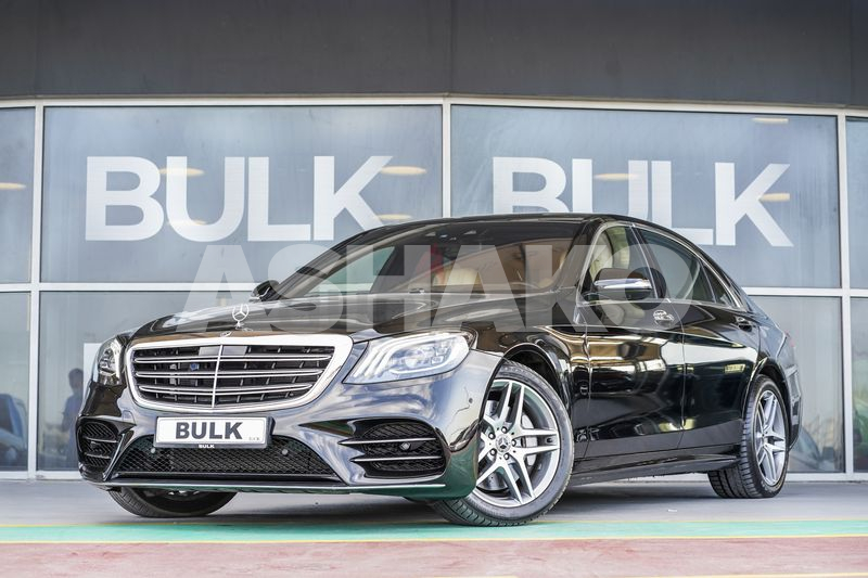 Mercedes S560 - AMG look - Panoramic Roof- AED 6,679 Monthly - 0% DP