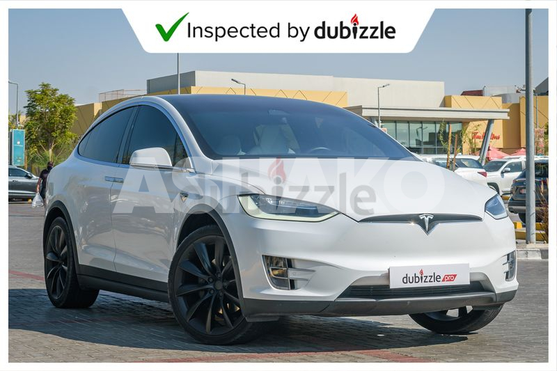 AED5045/month | 2018 Tesla Model X 75D | Full Self Driving | Warranty | GCC Specs