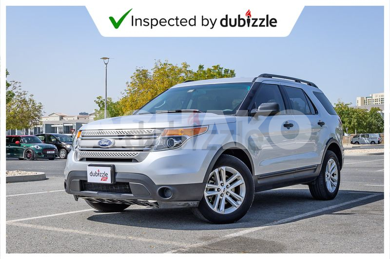 AED622/month | 2015 Ford Explorer 3.5L | Full Ford Service History | GCC Specs