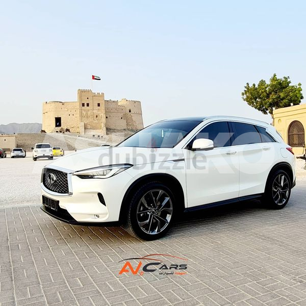 INFINITI QX50 2019 ProAssist GCC under 5y warranty and free service up to 50k fre