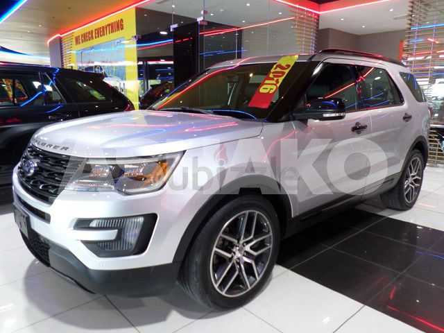 1,570 P.m | 0% Available | Trade-In Welcome | 2016 Explorer Sport | Dealer Warranty + History | Gcc 15 Image