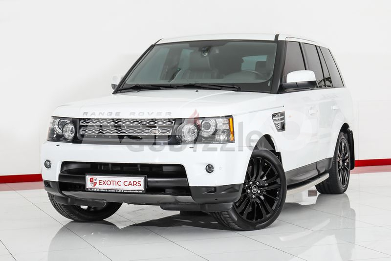 WARRANTY AVAILABLE || Range-Rover Sport HSE 2013 White-Black 162,000 KM