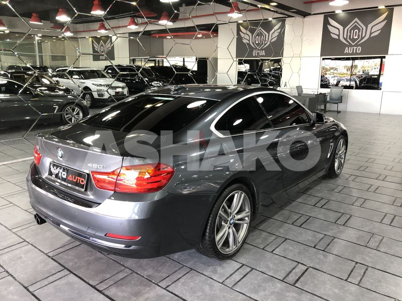 Aed 1,799/Month | Bmw 420I Msport Kit | Gcc | Under Warranty And Service Contract With Agmc 8 Image