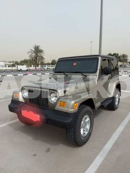 Jeep wrangler GCC manual gear 2004