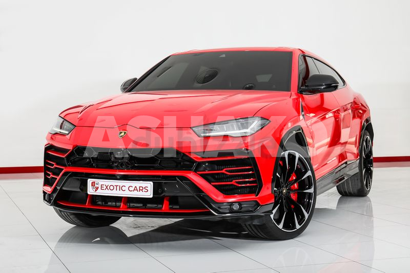 Warranty Until Nov 2021 || Lamborghini Urus 2019 Red-Red+Black 39,000 KM
