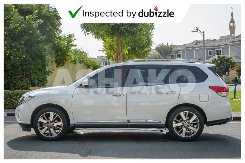 Aed1627Month | 2017 Nissan Pathfinder Platinum 3.5L | Full Nissan Service History | 7 Seater | Gcc 4 Image