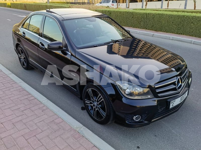 Mercedes C200 Edition Gcc 2014 Full Options With Panoramic 12 Image