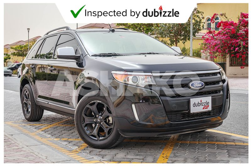 AED1114/month | 2014 Ford Edge SE 3.5L | Full Service History | GCC Specs