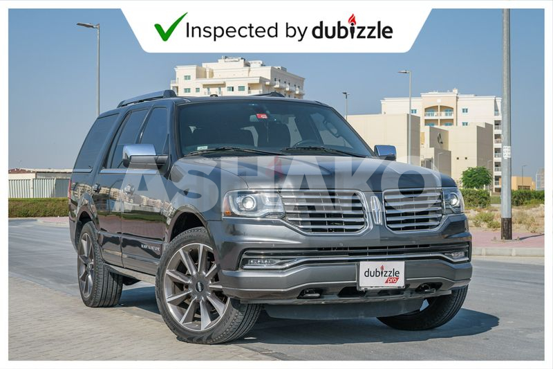 Aed2647/month | 2017 Lincoln Navigator Reserve 3.5L | Full Lincoln Service History | 8 Seater | Gcc 17 Image