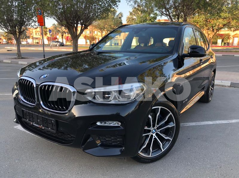 STUNNING BMW X3 M-kit XDrive 30i // 2018 // GCC // UNDER WARRANTY  SERVICE PACKAGE !!