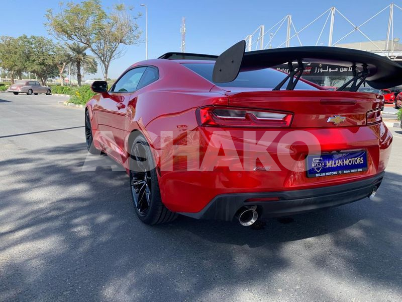 0% Down Payment, Gcc, Under Warranty, Chevrolet Camaro Rs, 2018 Brand New , 4500Km Only. 6 Image