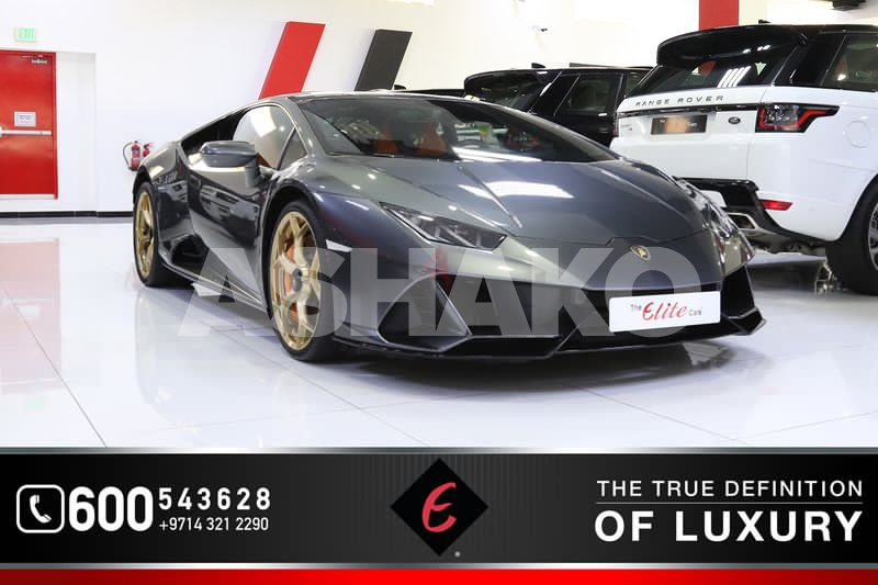 2021!! BRAND NEW LAMBORGHINI **HURACAN EVO** | GCC SPECS | UNDER WARRANTY AND SERVICE CONTRACT