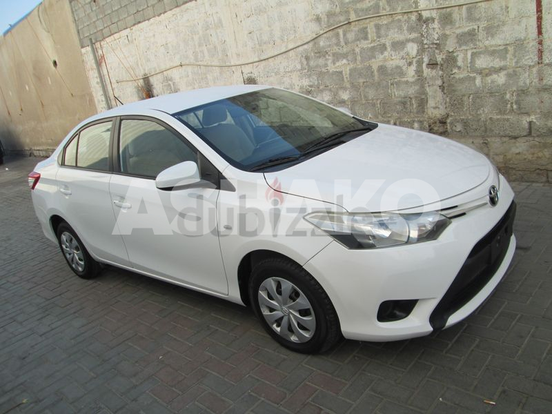 TOYOTA YARIS SEDAN SE 2016,GCC LOW EMI MONTHLY AED 403/= (For Sixty Months)