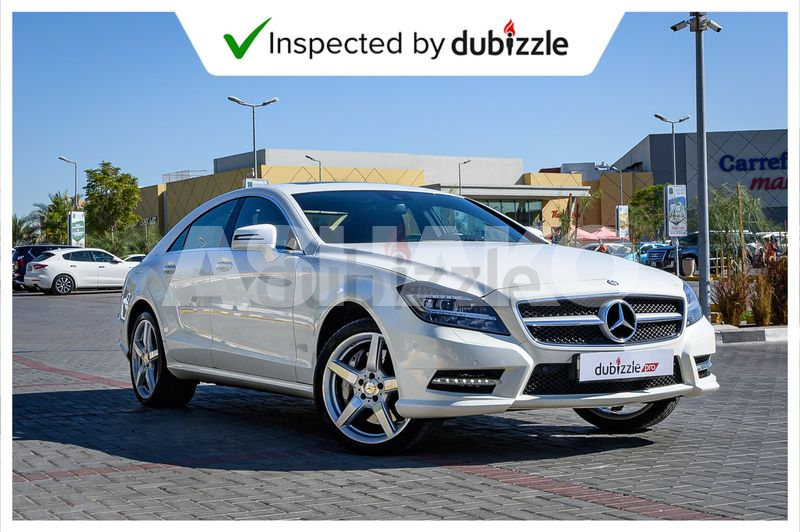 AED3562/month | 2014 Mercedes-Benz CLS500 AMG Kit 4.6L | Full Mercedes-Benz Service History | GCC