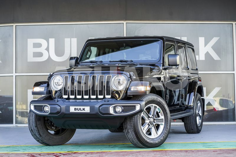 Jeep Wrangler Unlimited Sahara - Leather Seats - V6 engine - No accident - AED2,576 Monthly- 0%DP