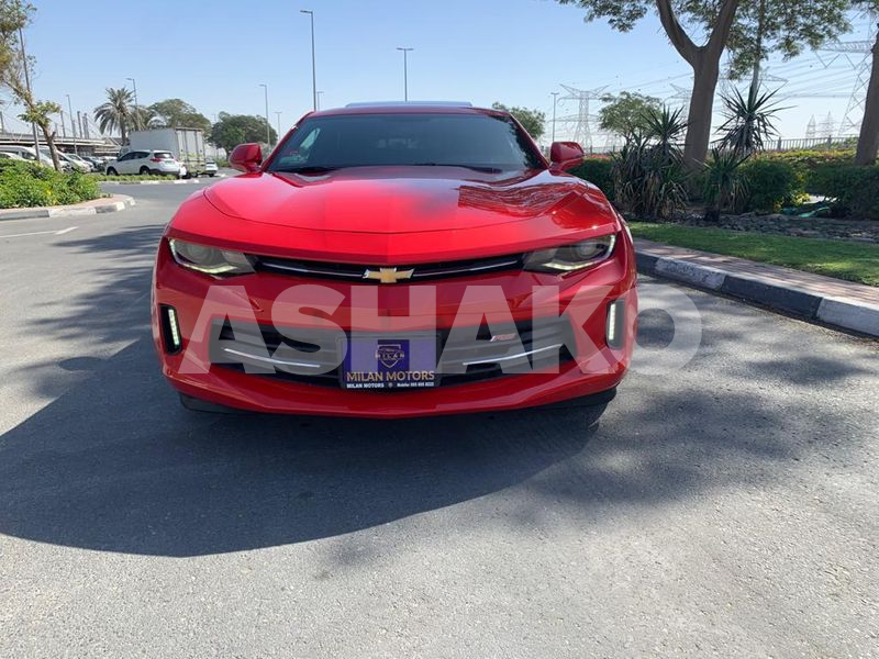 0% Down Payment, Gcc, Under Warranty, Chevrolet Camaro Rs, 2018 Brand New , 4500Km Only. 3 Image