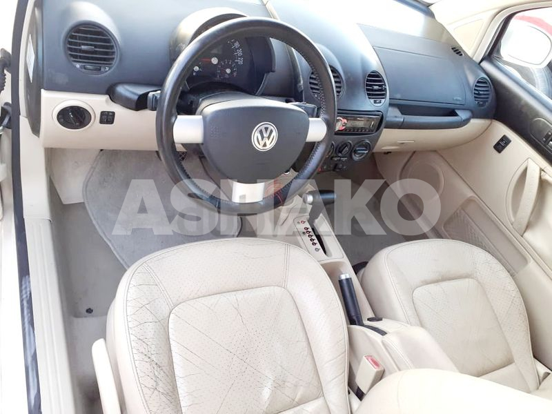 Volkswagen Beetle 2005 Fully Auto Remote Key Leather Seats Good Condition Dhs: 9000/- Only 8 Image