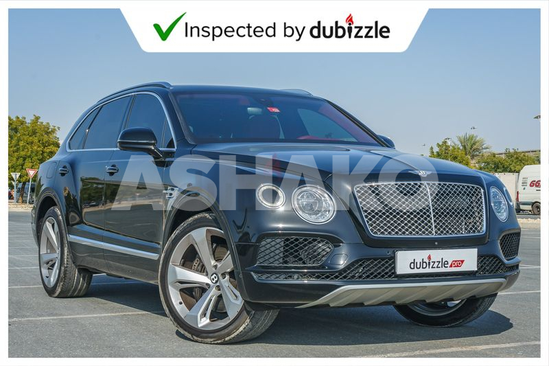 AED10029/month | 2018 Bentley Bentayga 6.0L | Full Bentley Service History | GCC Specs
