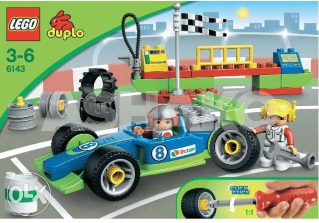 lego duplo 6143 racing team