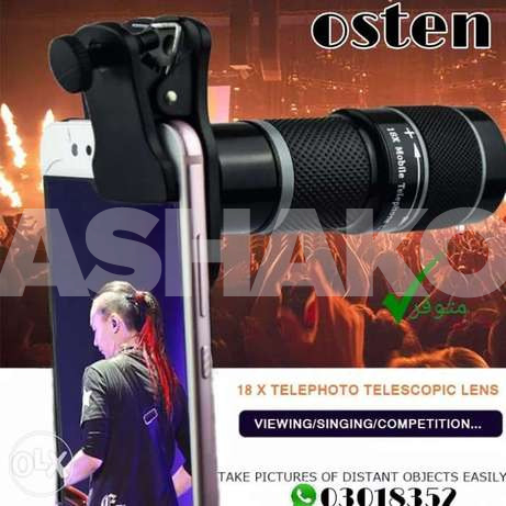 Optical Zoom 18 Times Mobile Phone Telesco...