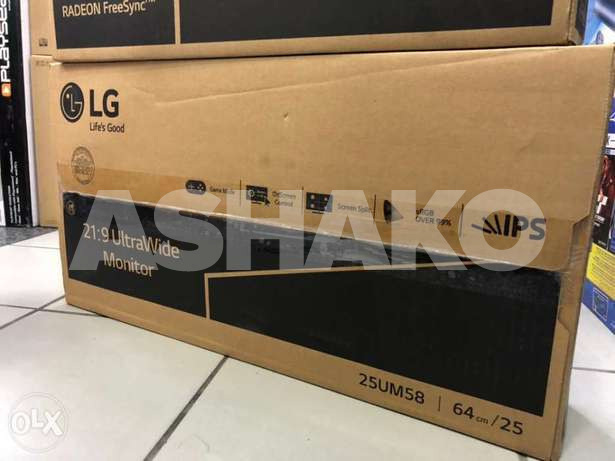 LG Screen Ultra Wide 25” Ratio 21:9 IPS De...