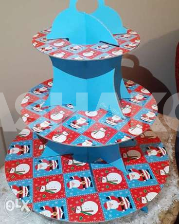 christmas cupcake stand