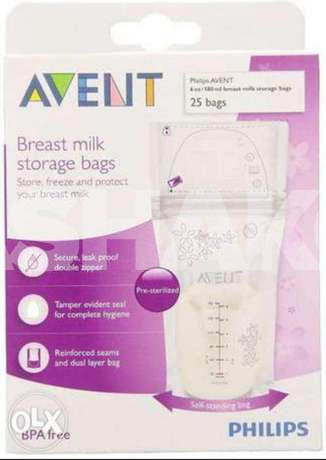 Avent Milk bags