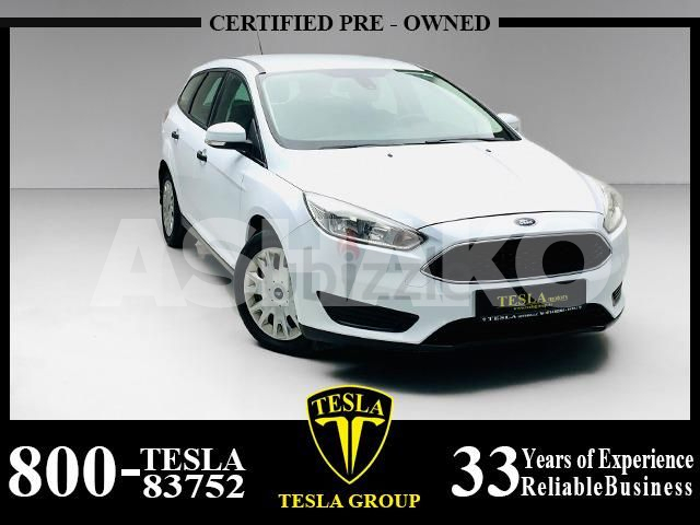 FOCUS / EcoBoost / GCC / 2017 / WARRANTY + FREE DEALER SERVICE CONTRACT UP 30/5/2023 / 295 DHS P.M..