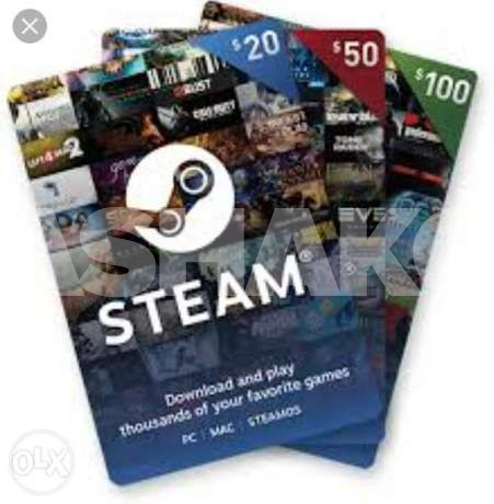 Steam gift card 30$