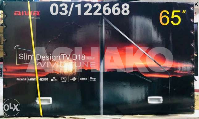 Tv slim design 65 inch