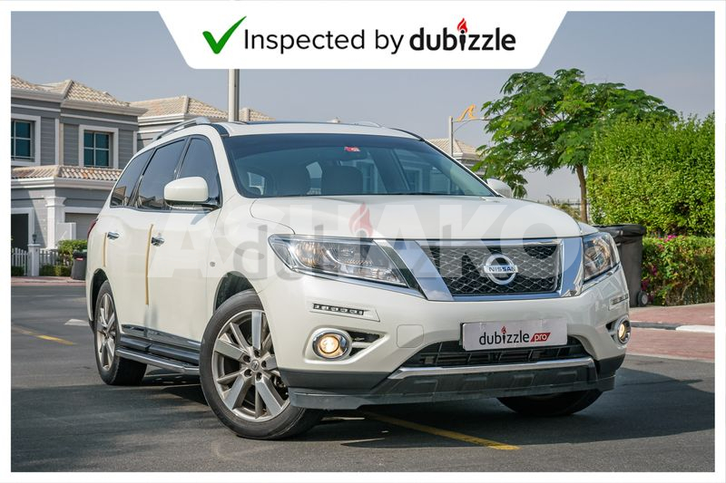 Aed1627Month | 2017 Nissan Pathfinder Platinum 3.5L | Full Nissan Service History | 7 Seater | Gcc 2 Image