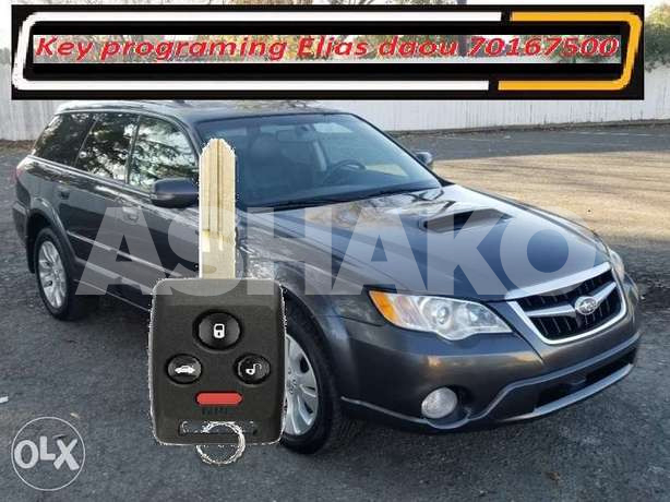 subaru outback 2008 original key + program...
