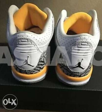 Nike Jordan Design White & Orange From Usa... 1 Image