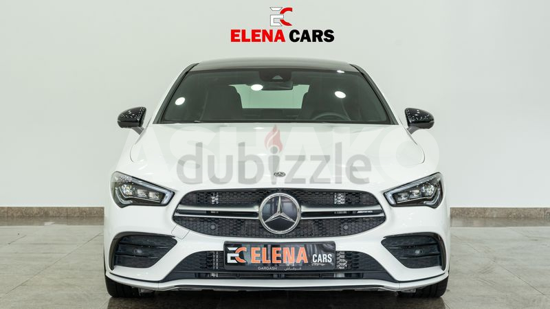 Mercedes Cla35 Amg 2020-Gcc-Fsh-Warranty And Service Contract 20 Image
