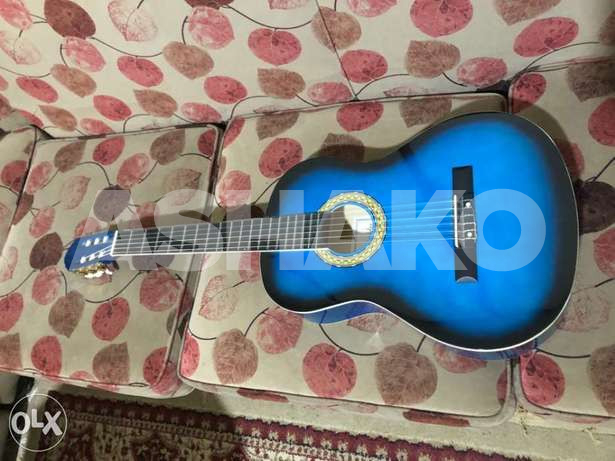 blue guitar