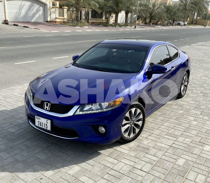 Honda Accord Coupe Sport V4, GCC, 2015, sunroof, Excellent condition