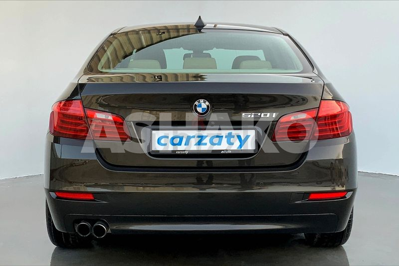 2015 Bmw 520I Exclusive Sedan 2.0L 4Cyl 181Hp//low Km // Aed 1,211 /month //assured Quality 5 Image