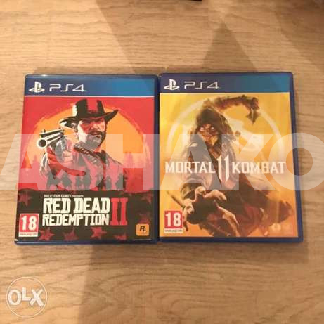red dead 2 w mk11 ps4