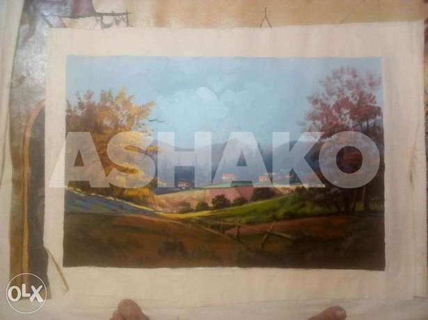 Acrylic painting