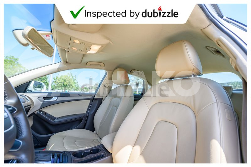 Aed1239/month | 2014 Audi A4 1.8L | Full Service History | Gcc Specs 11 Image
