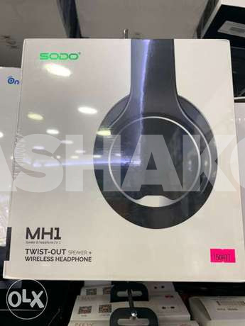 MH1 speaker and headphones new sealed warr...