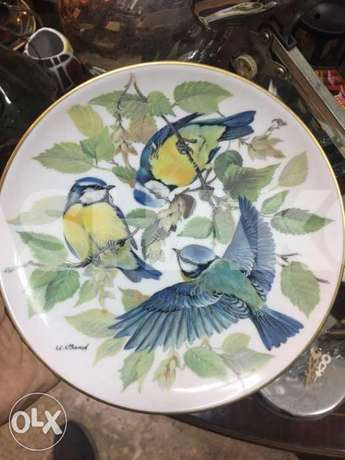 birds wall plates for decorativeصحون رسمة ...